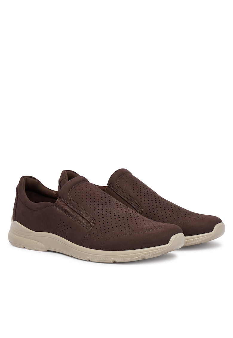 Pantofi barbati - piele naturala - maro -