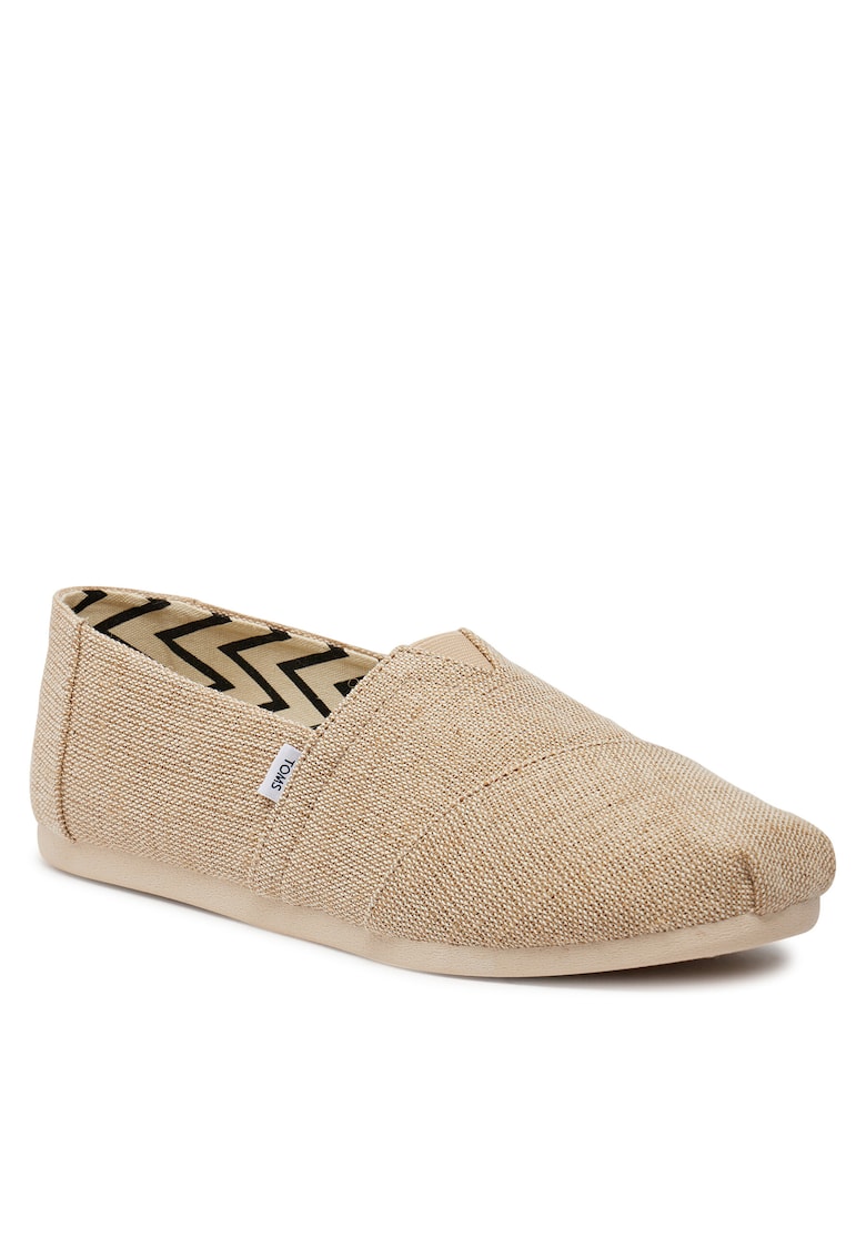 Pantofi barbati - material textil - bej -