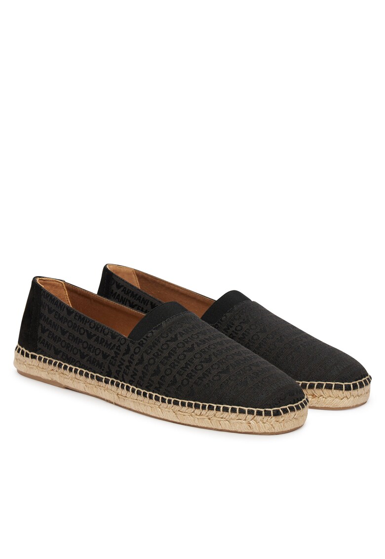 Mocasini barbati - tesatura - negru -