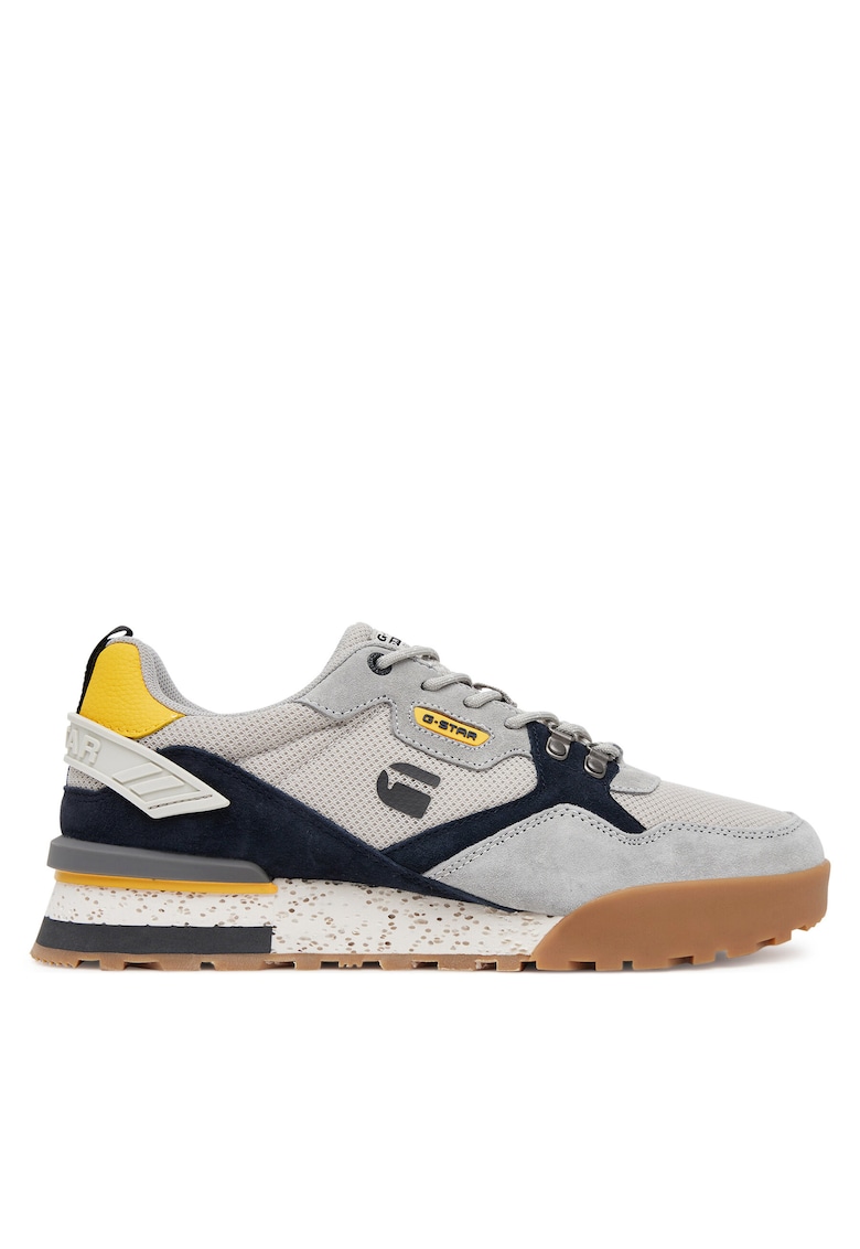 Tenisi barbati - G-Star Raw - piele/textil - gri - confortabili -
