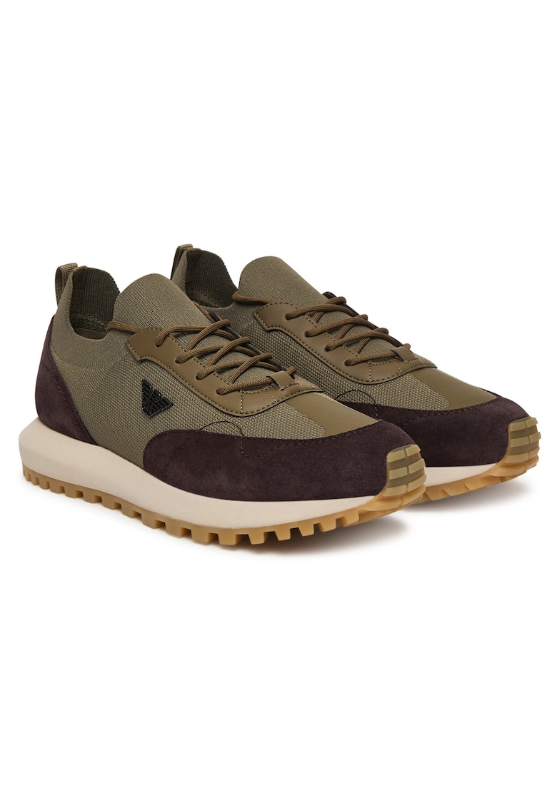 Tenisi barbati EM003739 AF19724 - Piele naturala - Verde