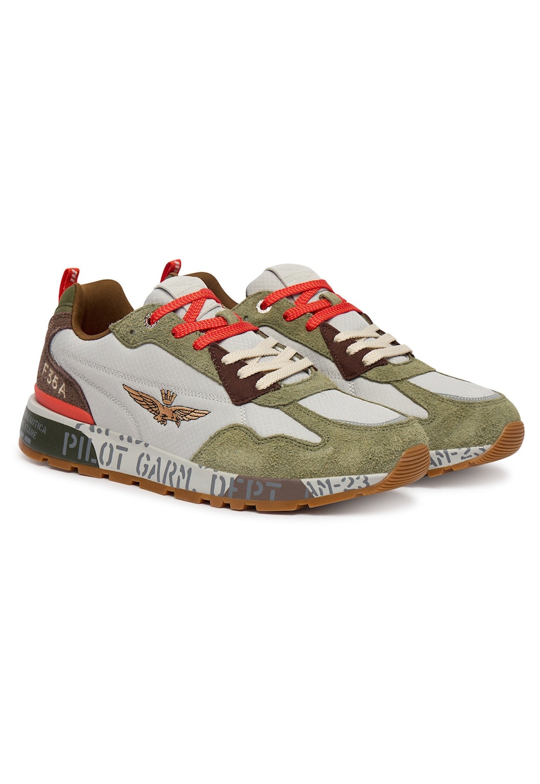 Pantofi sport barbati - material textil - multicolor - Multicolor