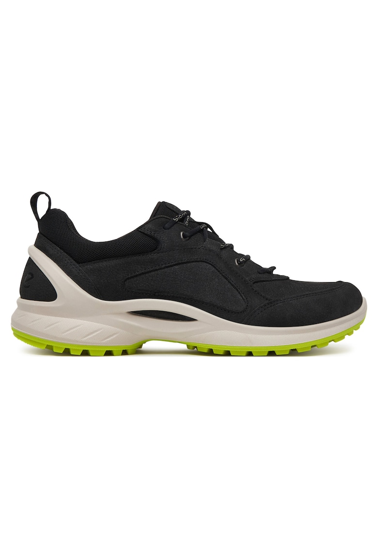 Adidasi piele naturala - negru -