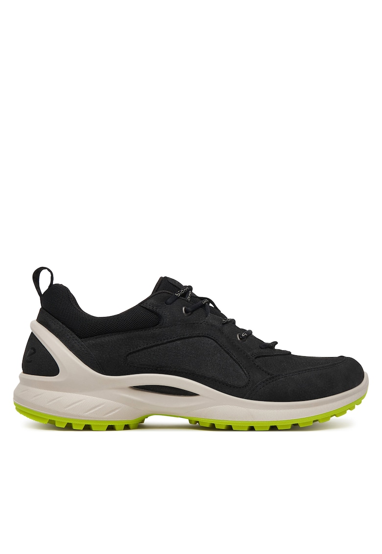 Adidasi piele naturala - negru -