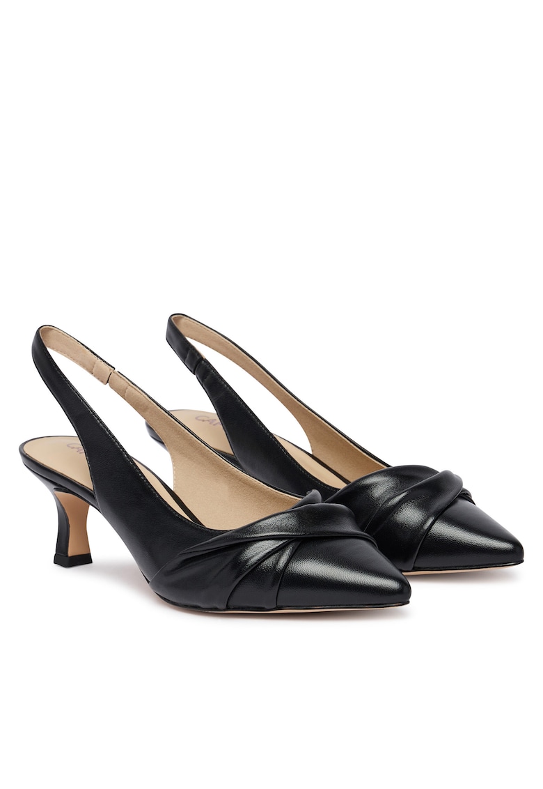 Pantofi eleganti pentru dama - piele naturala - clasic - negru