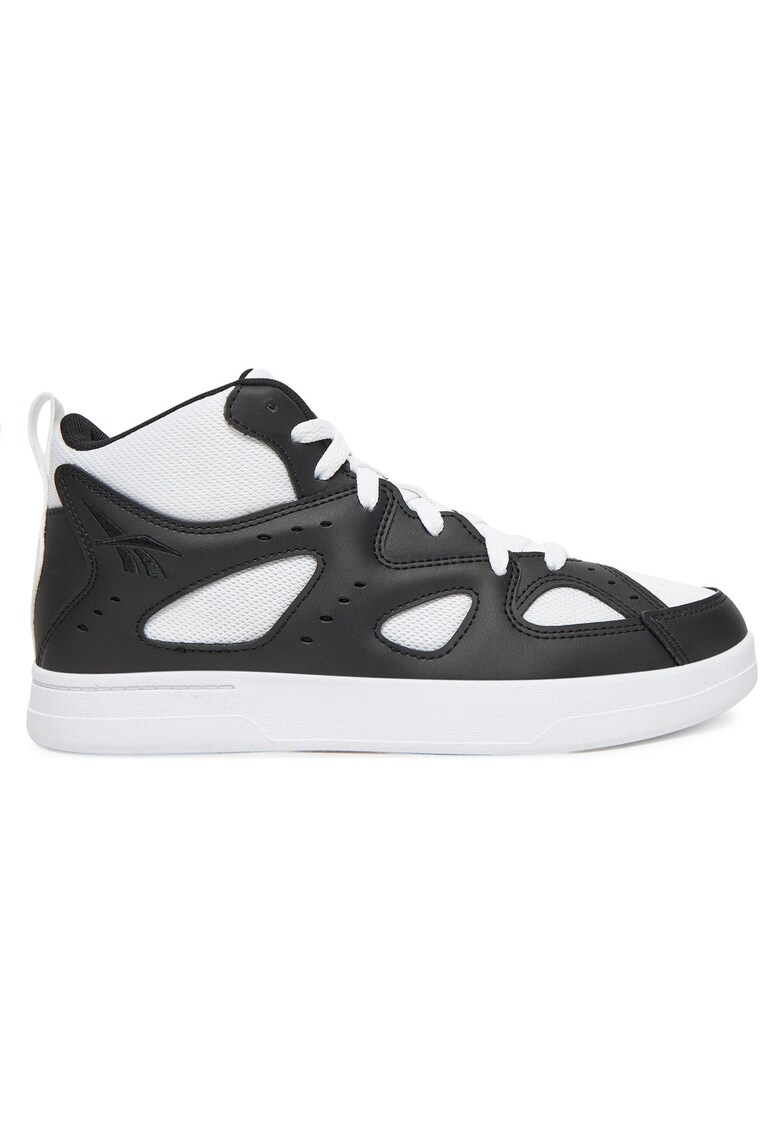 Tenisi unisex - sintetic - negru/alb -