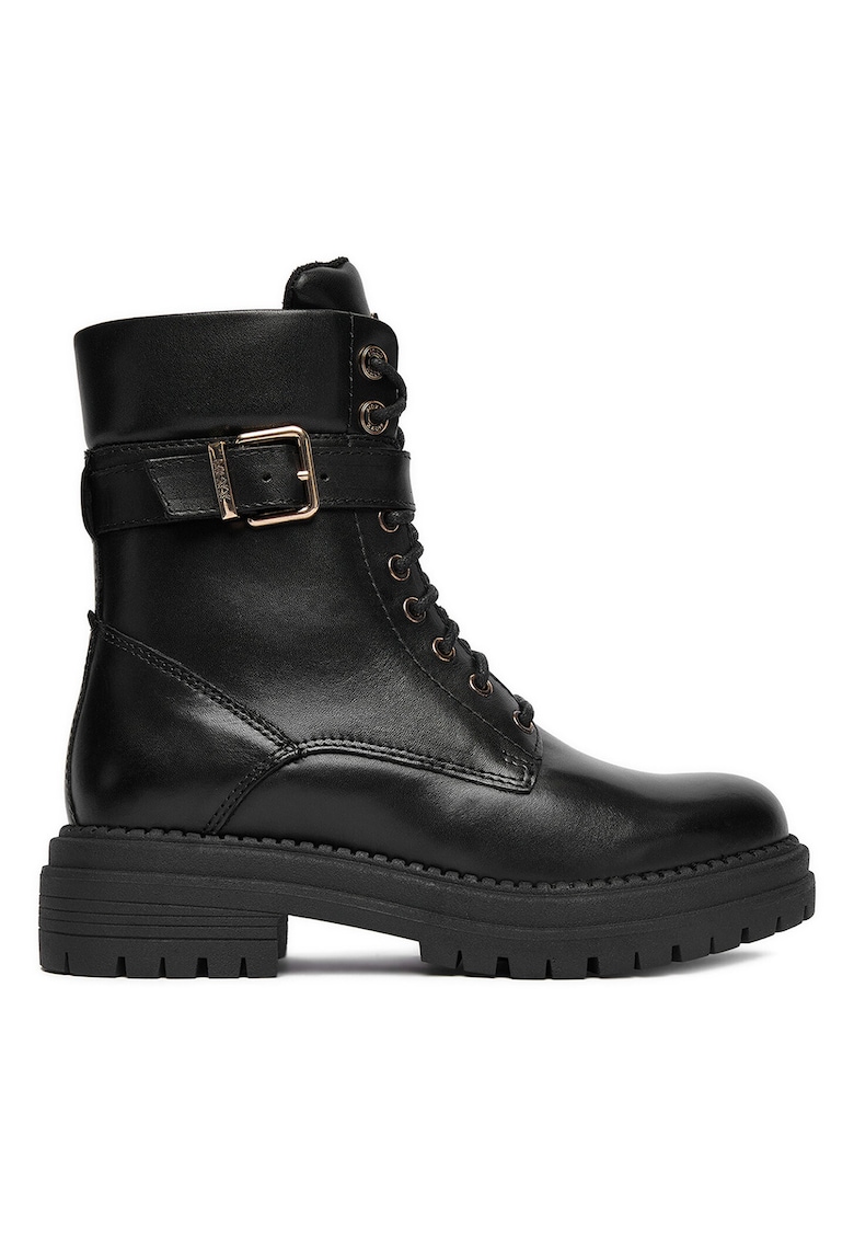 Pantofi dama - piele naturala - negru -