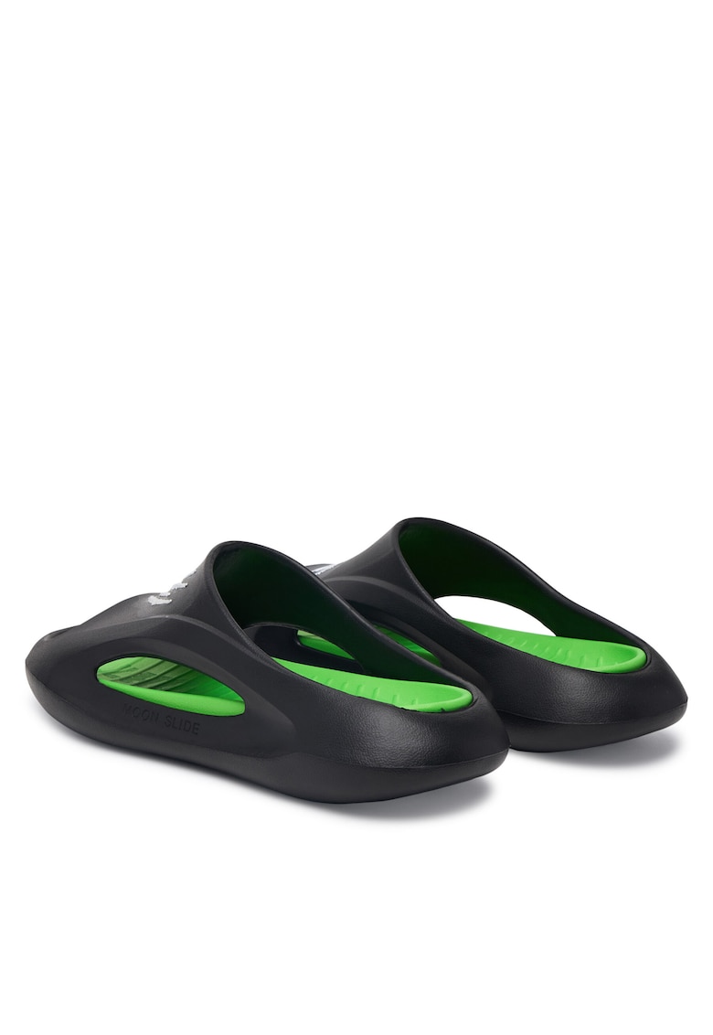 Slapi barbati - plastic - negru