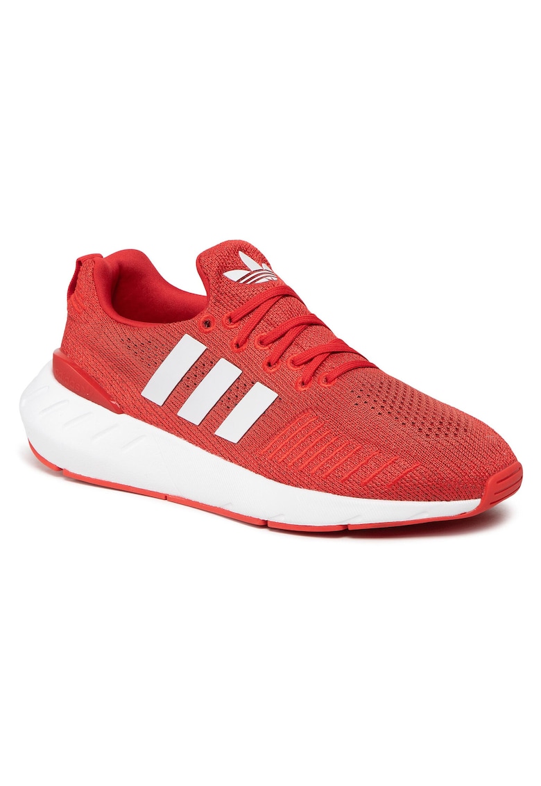 Pantofi sport barbati - material textil - rosu - ecologici