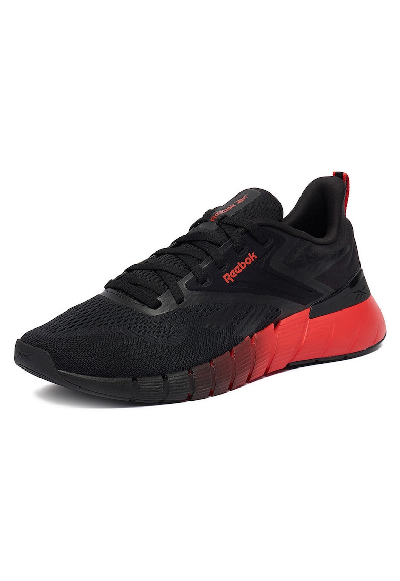 Pantofi sport barbati - fitness - confort sporit - negru - textil