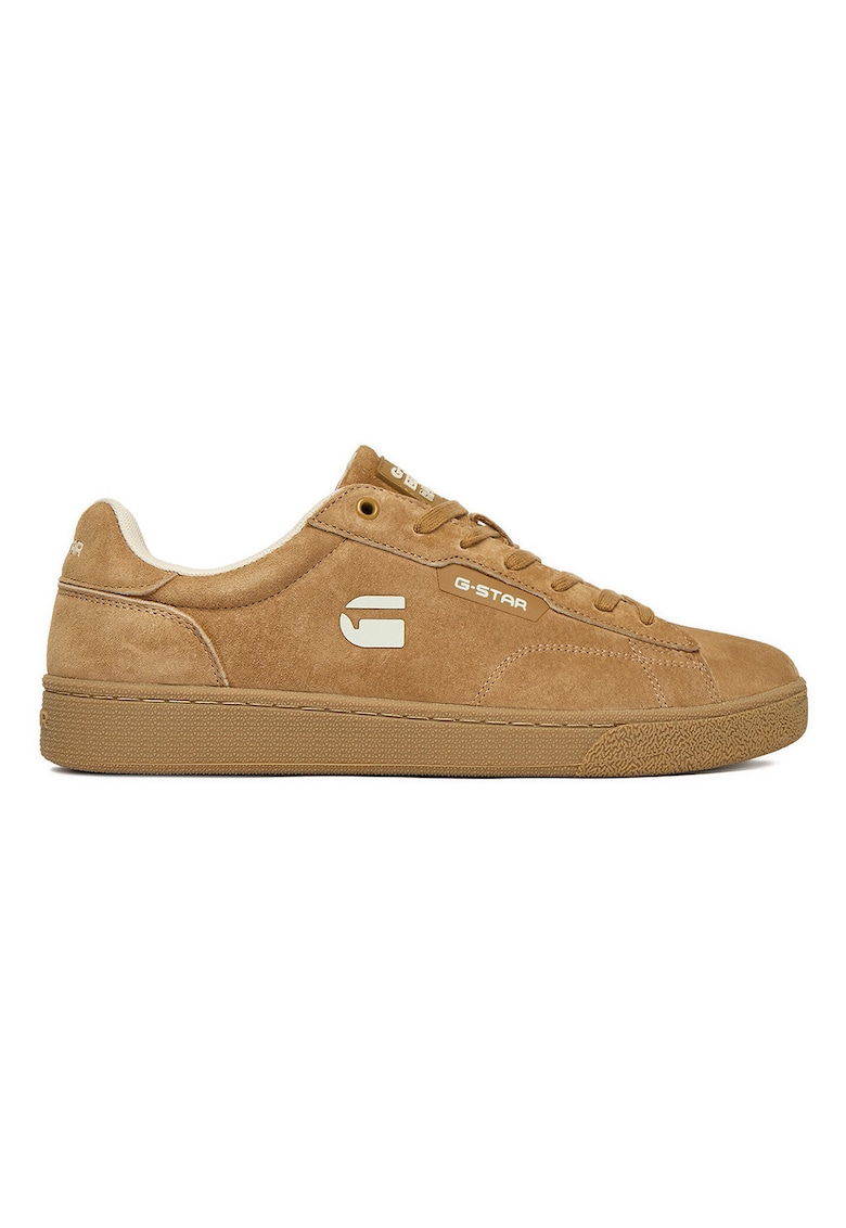 Tenisi barbati - G-Star Raw - piele naturala - bej - design clasic - confortabili