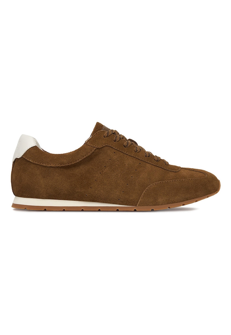 Adidasi barbati - piele naturala - maro -