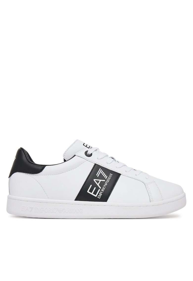 Tenisi barbati - Emporio Armani - piele naturala - alb