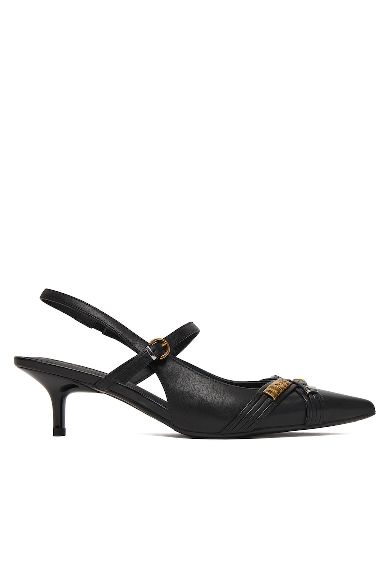 Pantofi dama SD0489 P003 - Piele naturala - Negru -
