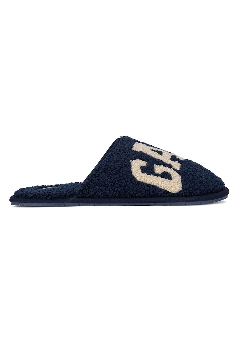 Papuci barbati - slip-on - bleumarin - textil