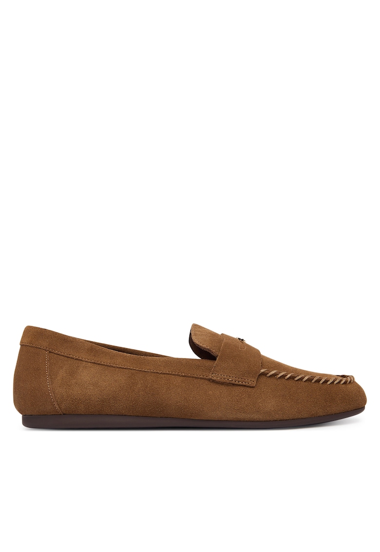 Mocasini dama - piele naturala - confortabili - maro