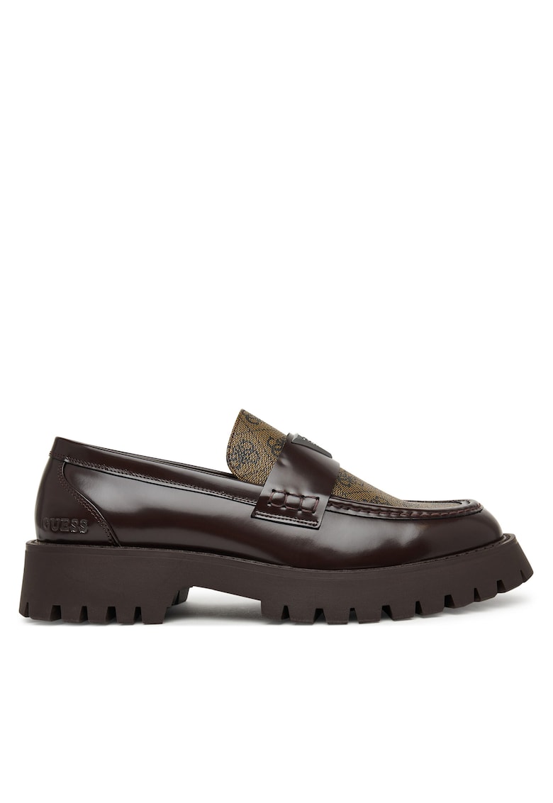 Mocasini barbati - piele naturala - Maro