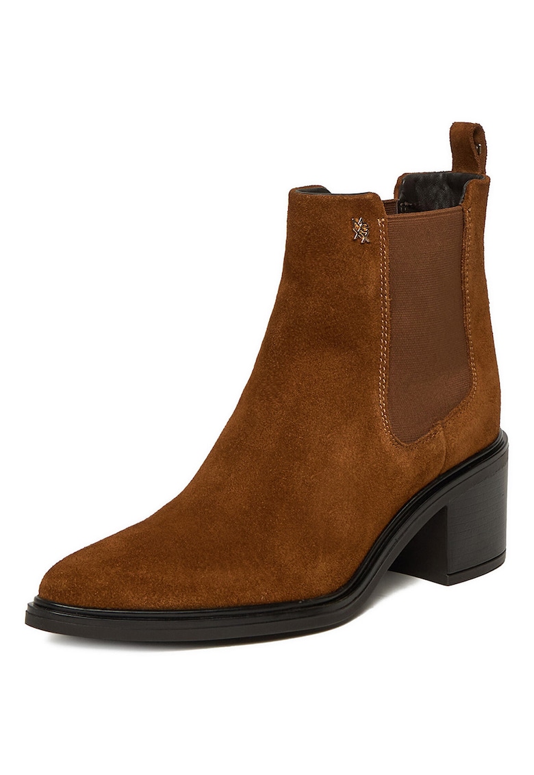 Botine dama - piele naturala - maro -