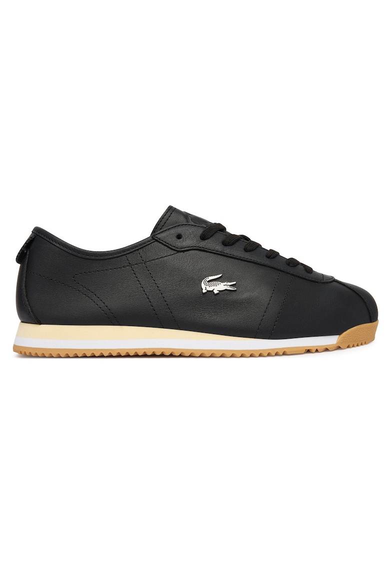 Tenisi barbati 51SMA0140 - Piele naturala - Negru