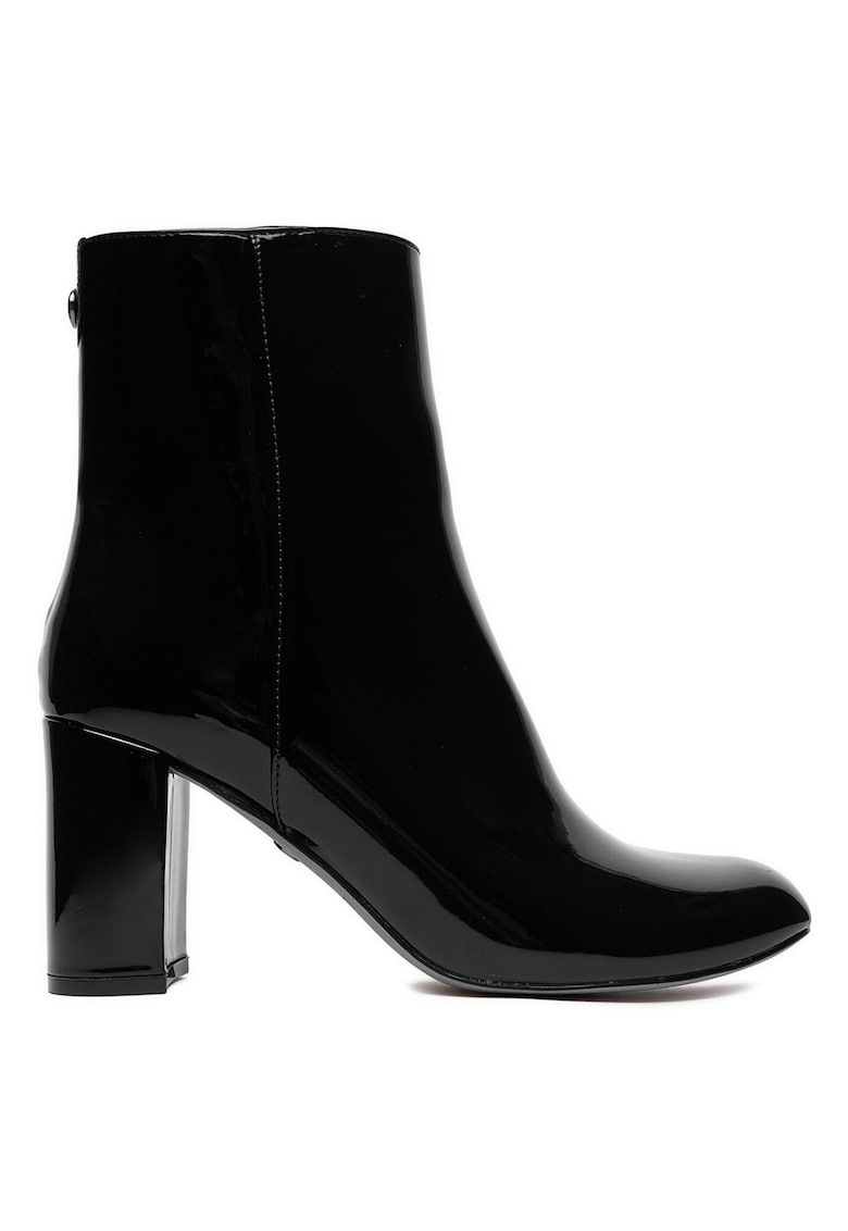 Botine femeie - textil - negru -