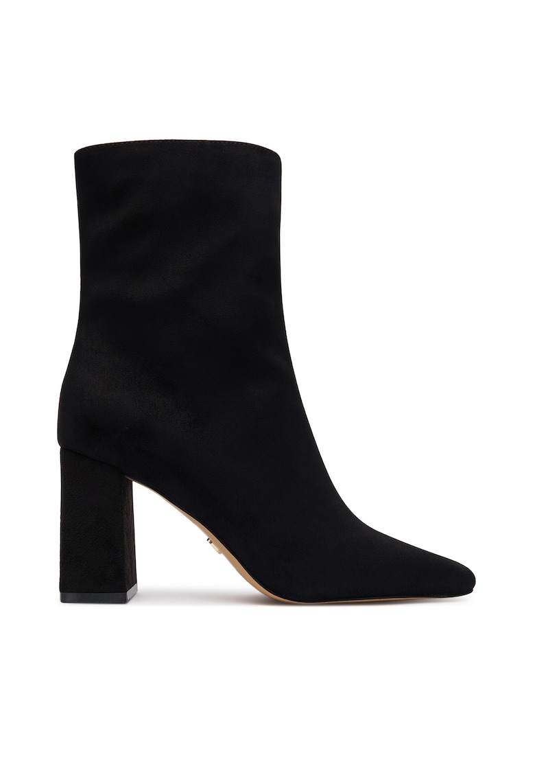 Botine femeie - material textil - negru -