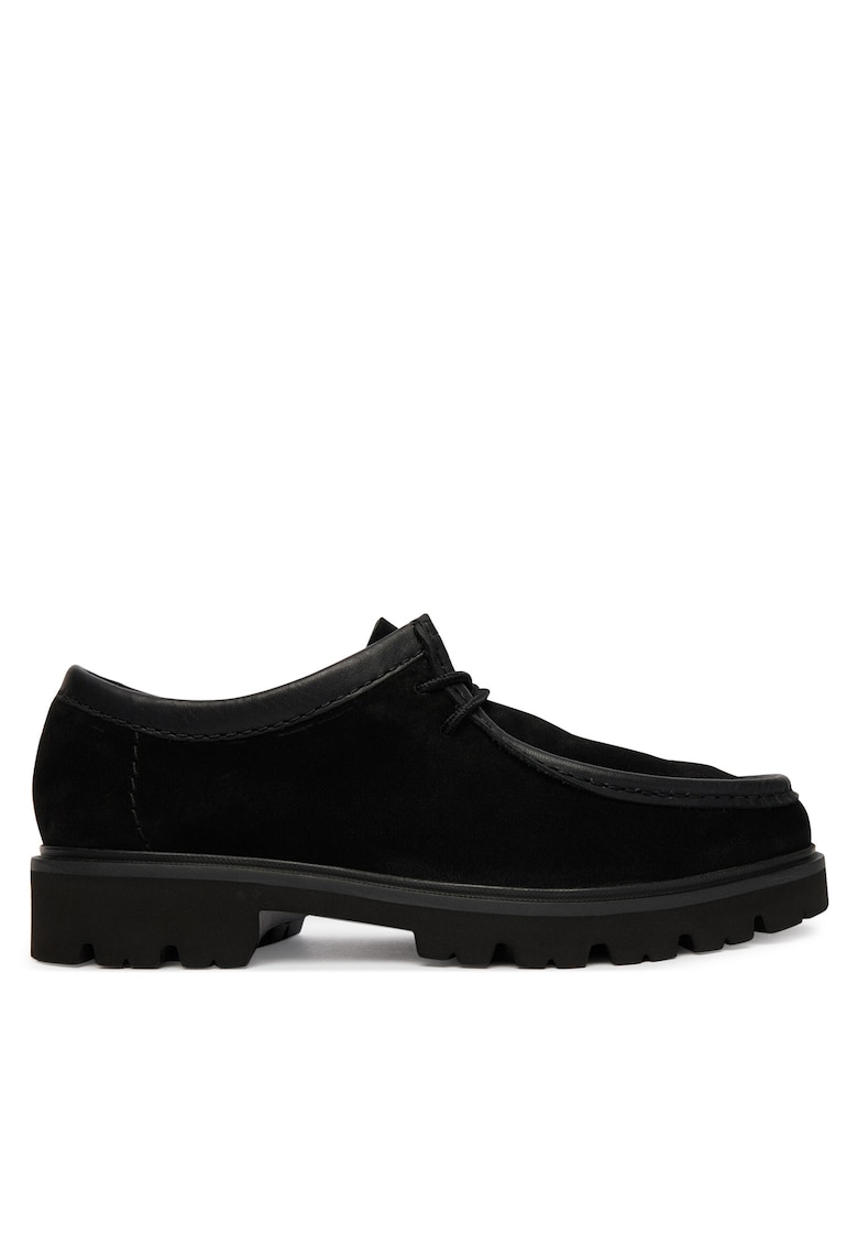 Pantofi barbati - material piele naturala - negru