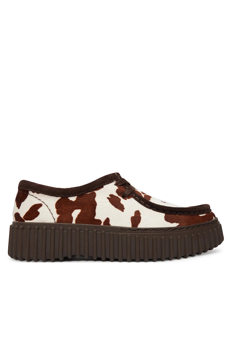 Mocasini dama - piele naturala - maro -