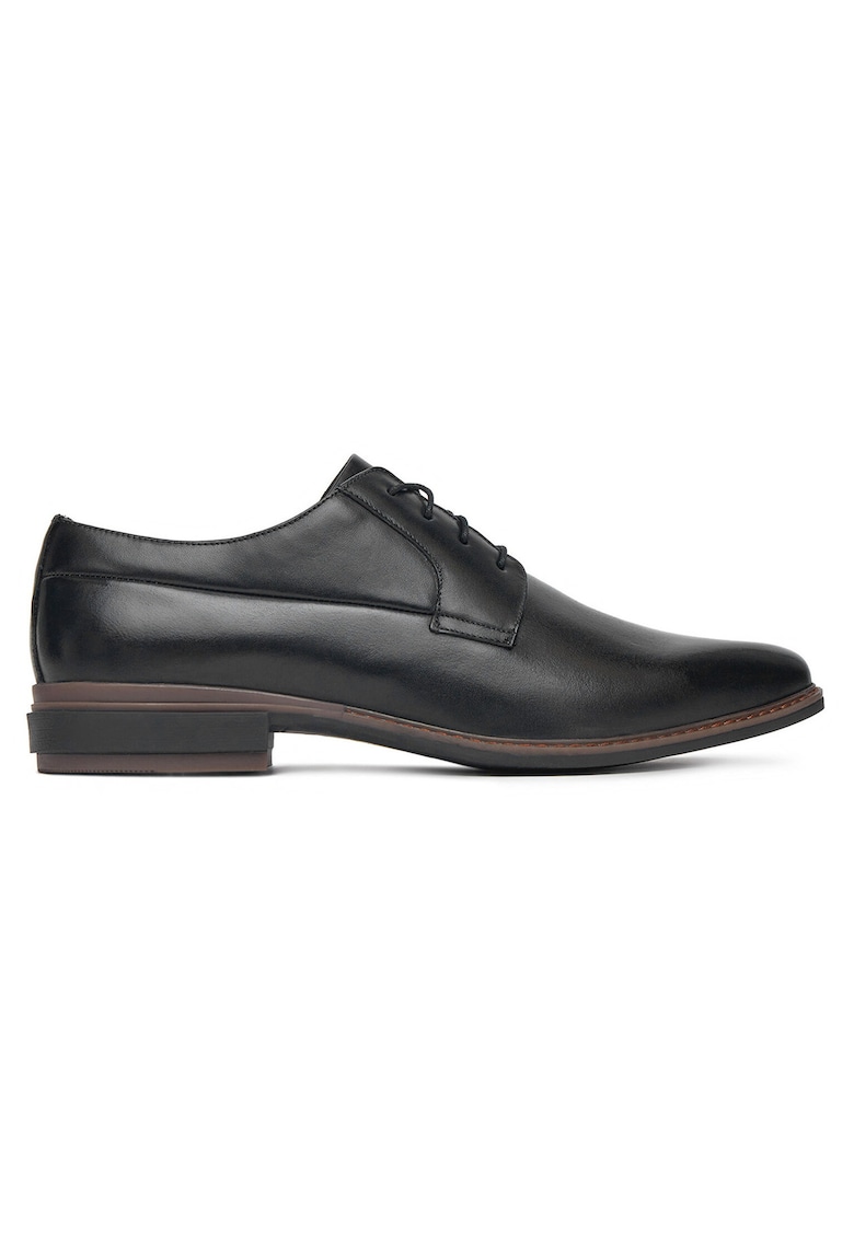 Pantofi barbati - piele naturala - negru -