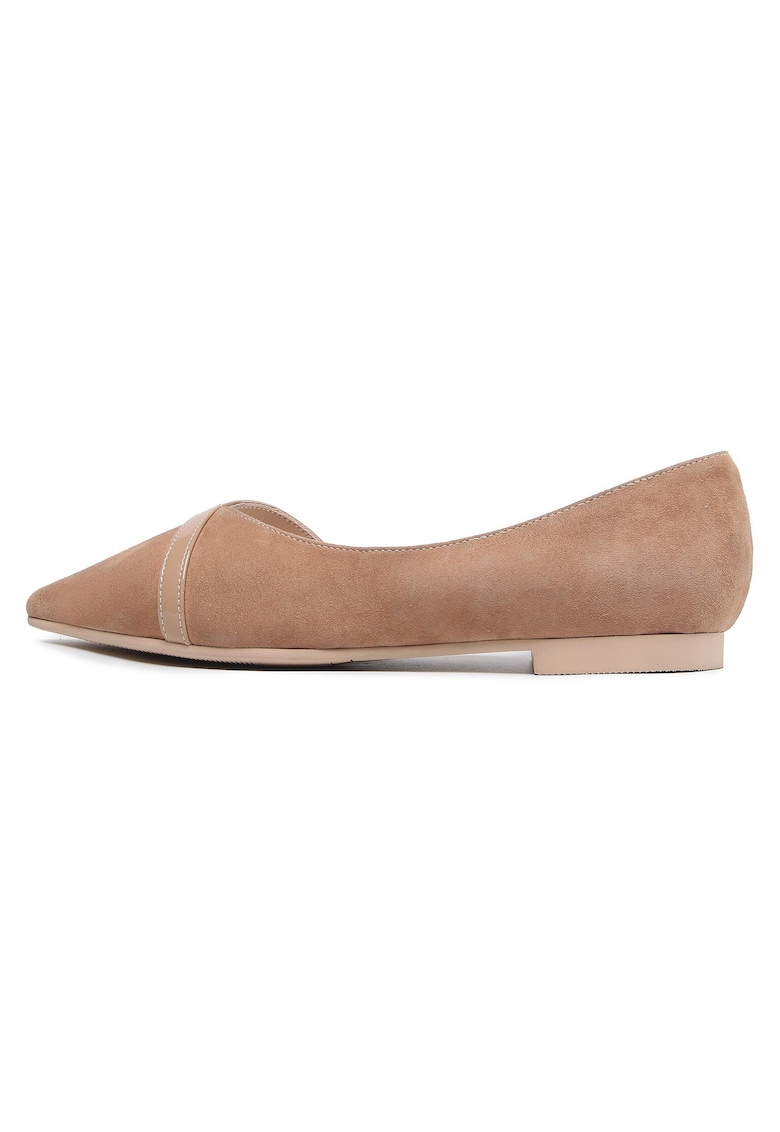 Balerini 07-000940 603 - Piele naturala - Bej -