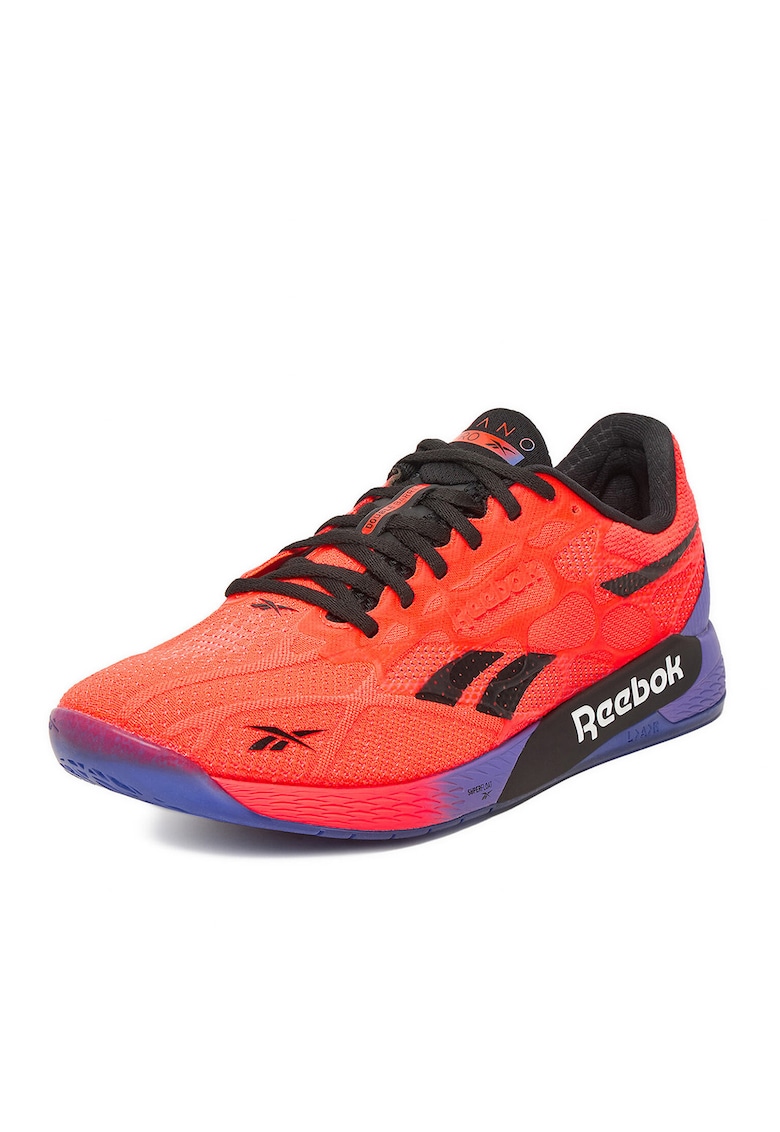 Pantofi sport barbati - portocaliu - material sintetic