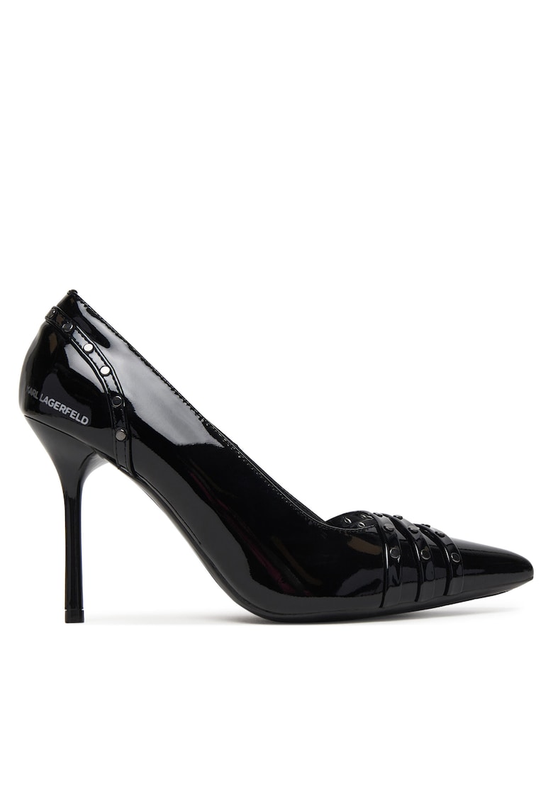 Pantofi dama - piele naturala - negru KL30927 -