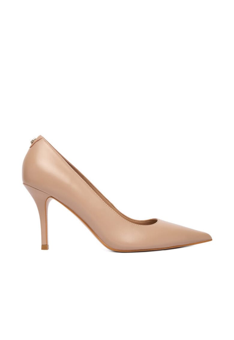 Pantofi dama - piele naturala - bej -