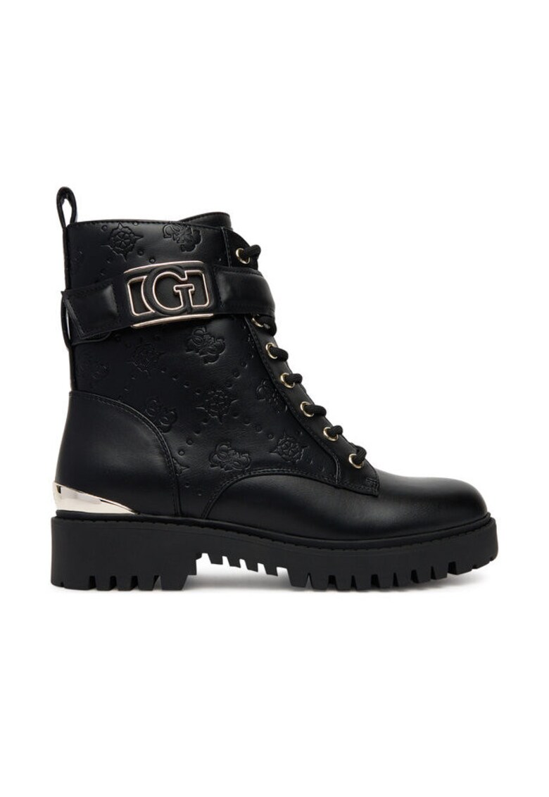 Ghete dama - piele ecologica - negru -