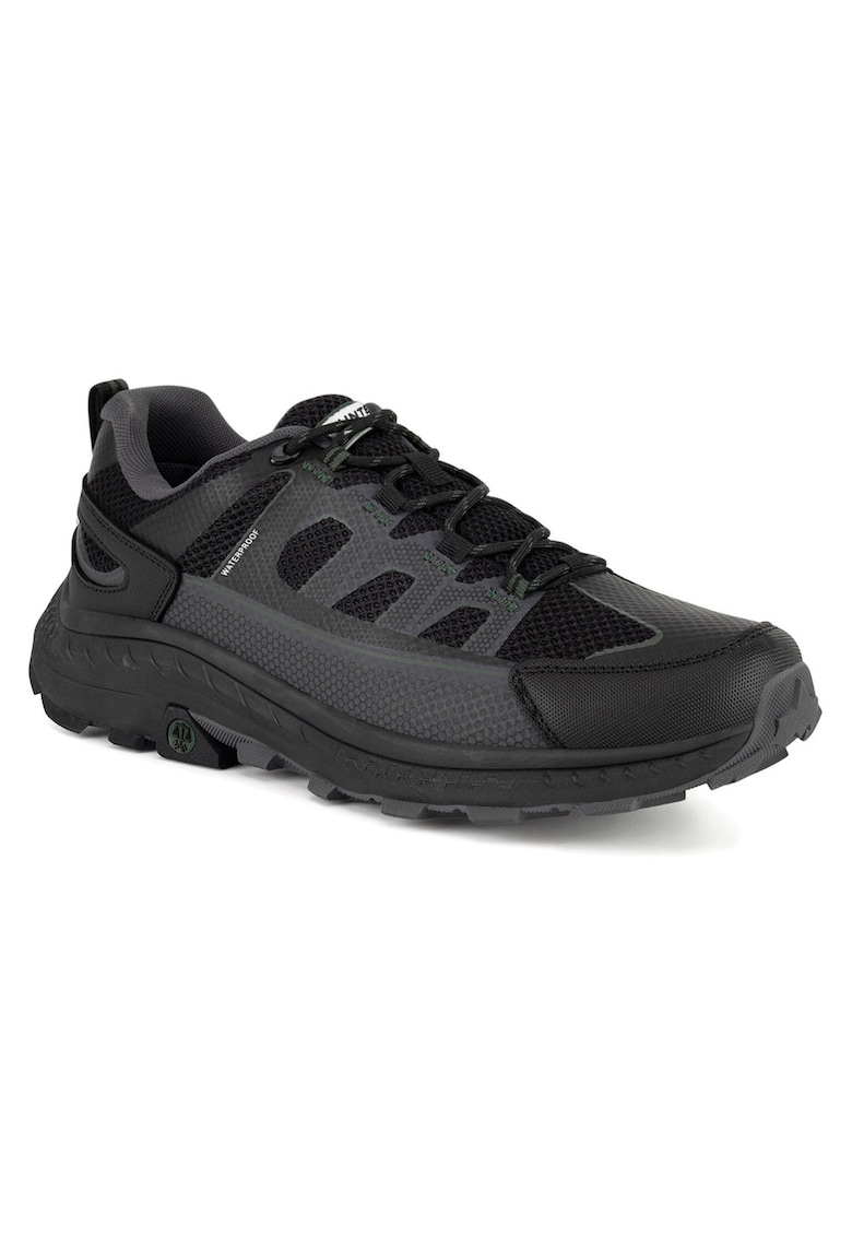 Pantofi sport barbati - negru - material sintetic - rezistenti la apa -