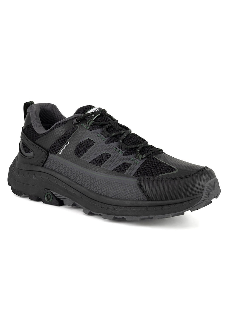 Pantofi sport barbati - negru - material sintetic - rezistenti la apa -