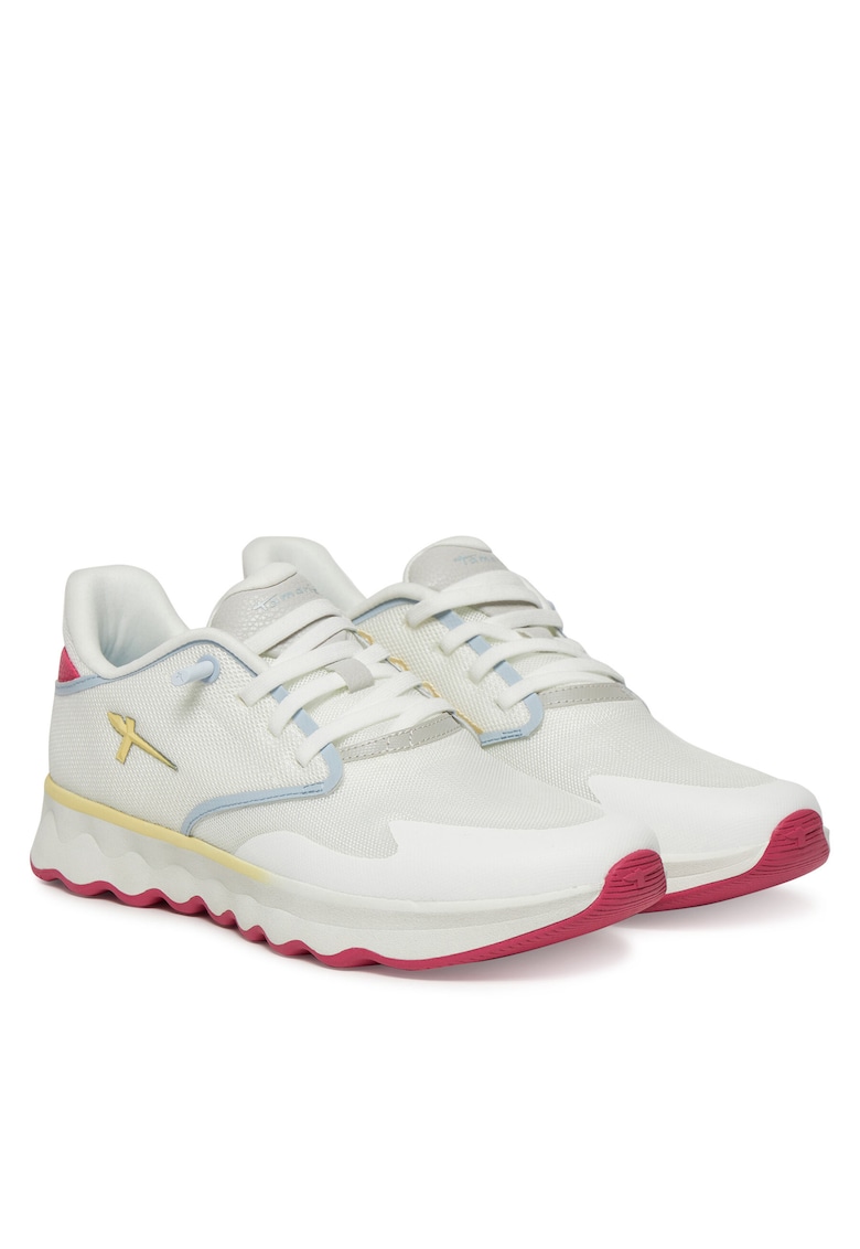 Tenisi dama - material textil - alb - confortabili -