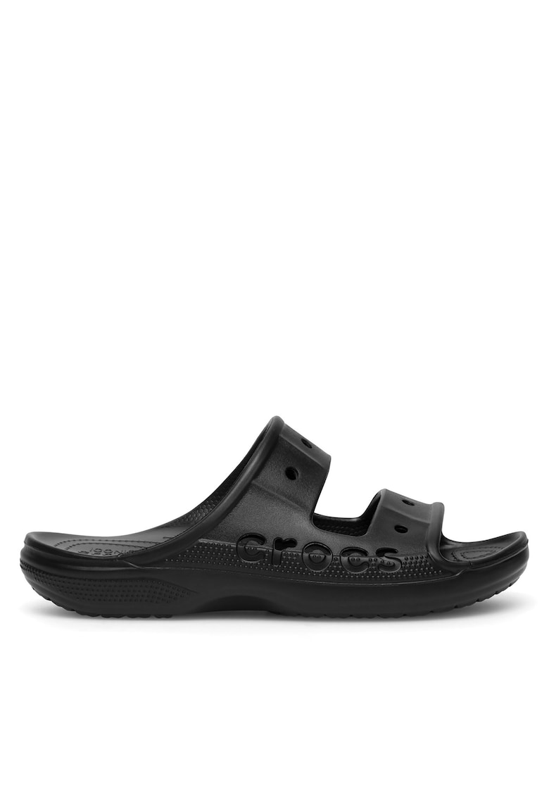 Slapi barbat - plastic - negru - confortabili
