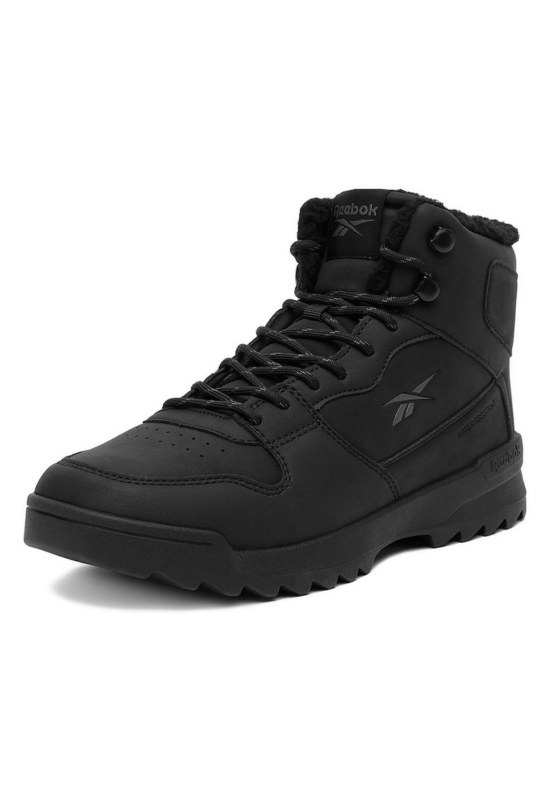 Ghete barbati - piele ecologica - negru -