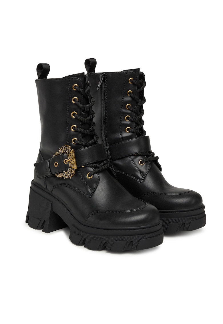 Ghete femeie - piele naturala - negru -