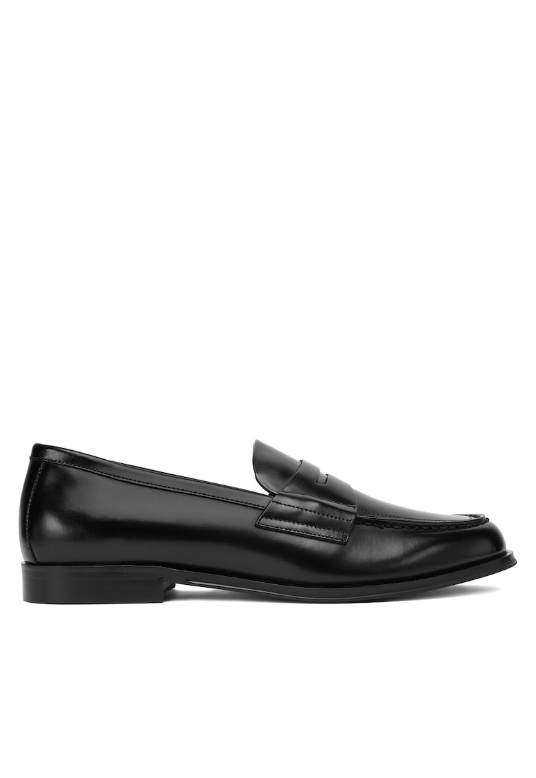 Mocasini barbati negri - piele