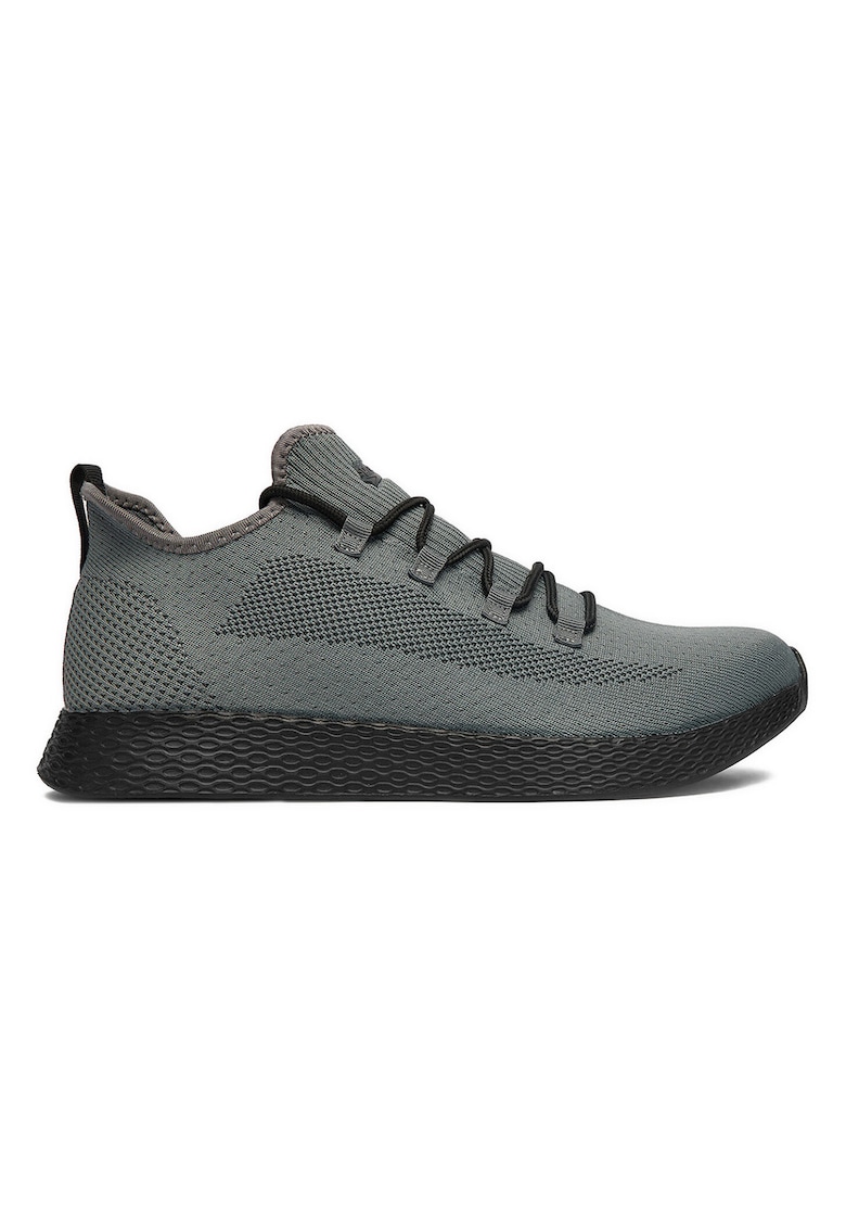 Pantofi sport barbati - material textil - usori - gri