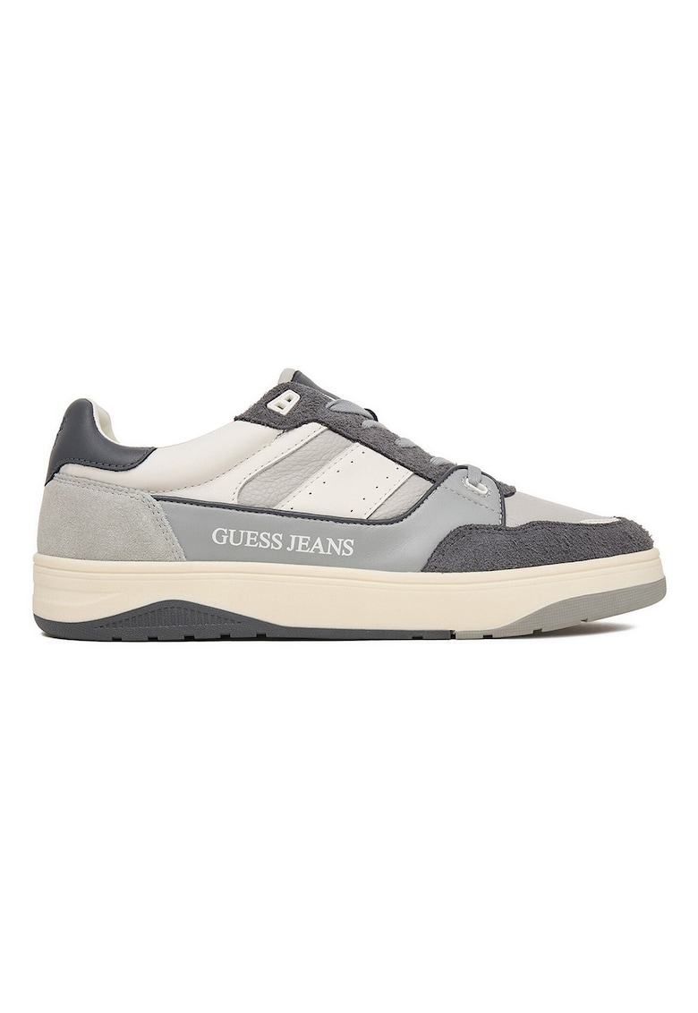 piele naturala - gri -