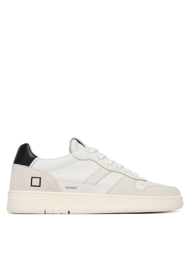 Tenisi barbati - piele naturala - culoare alba