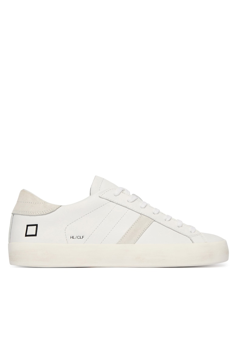 Tenisi barbati - piele naturala - culoare alb