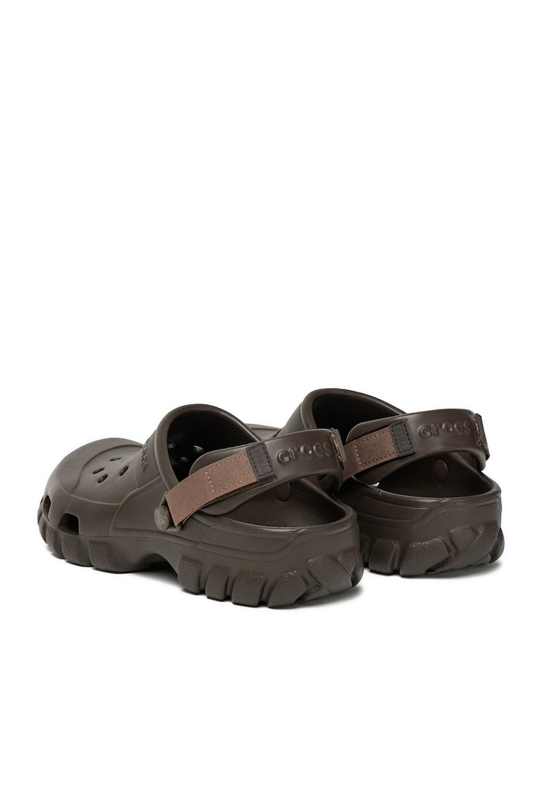Slapi barbati - material sintetic - confortabili - maro -