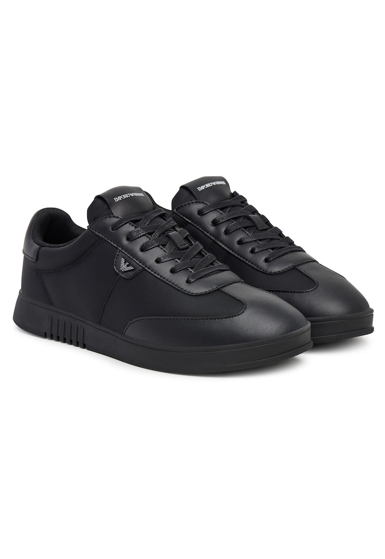 Pantofi sport barbati - adidasi - negru - textil