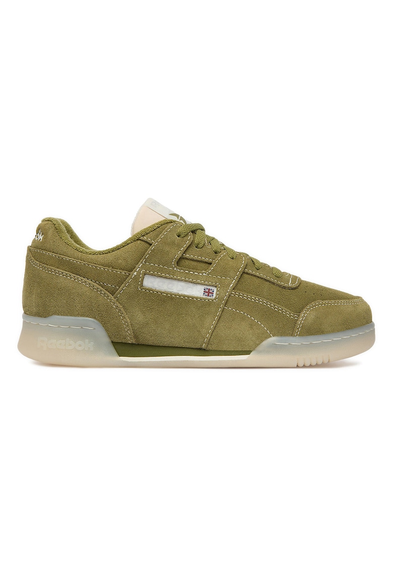 Adidasi barbati - piele naturala - kaki -