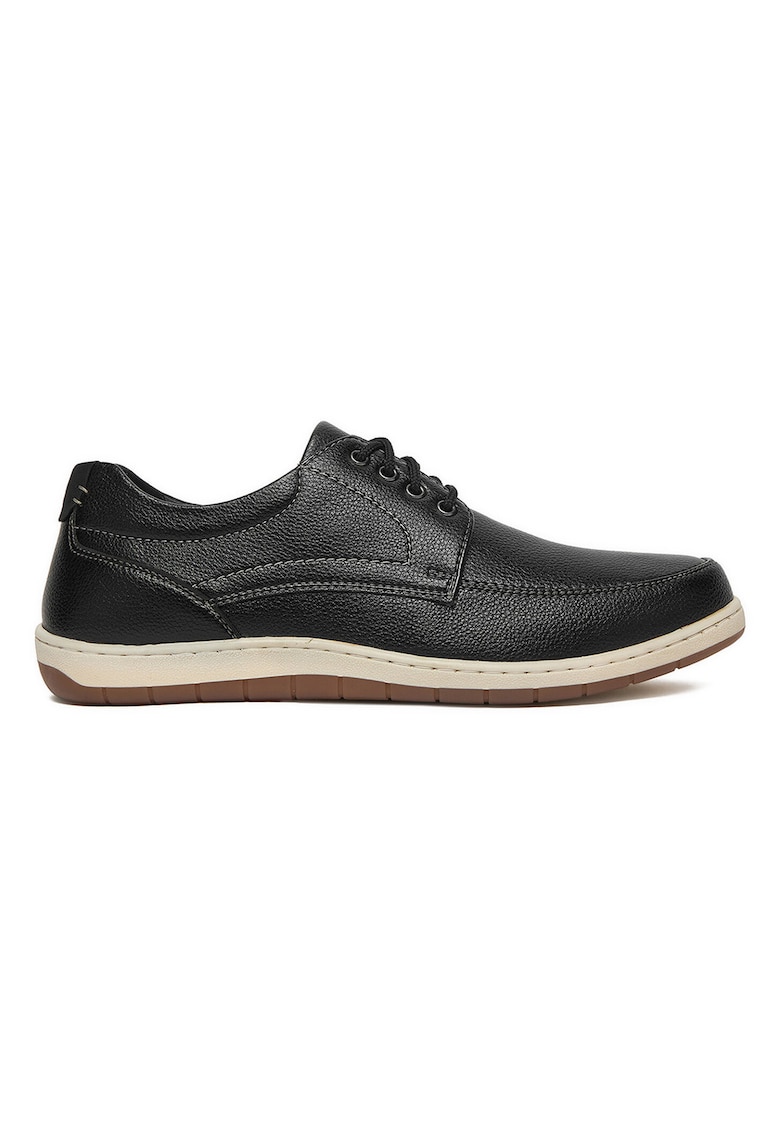 Pantofi barbati - material textil - negru -