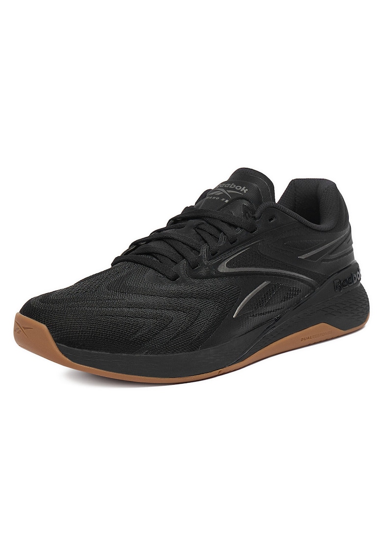 Pantofi sport barbati - negru - material sintetic - pentru fitness