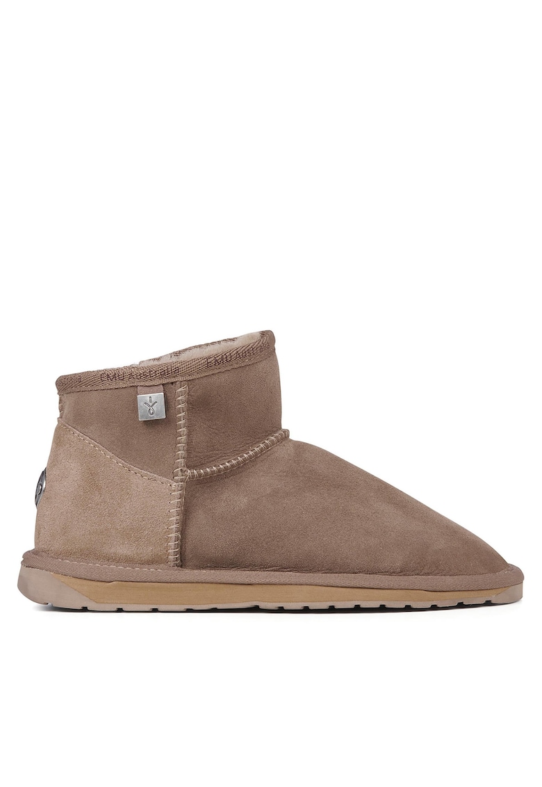 Cizme dama - piele - impermeabile - bej -